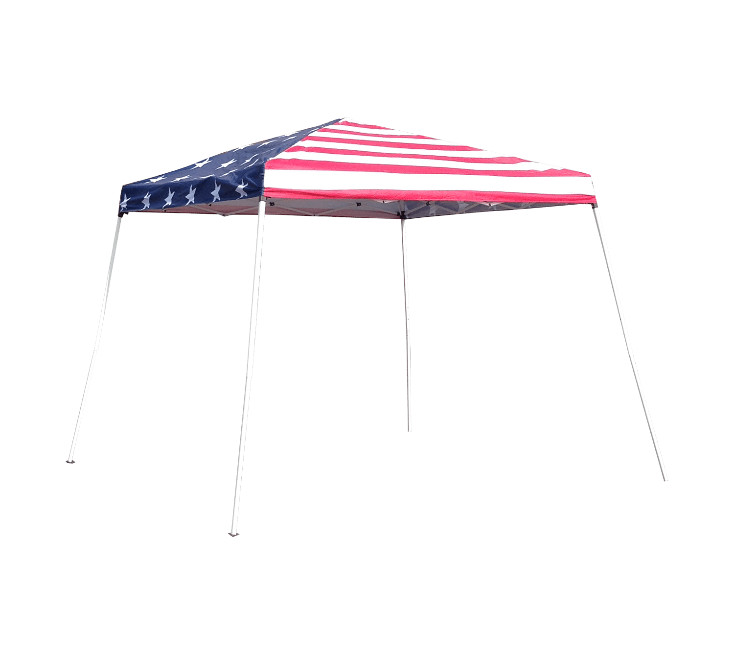 2.4x3m folding gazebo with stars and stripes