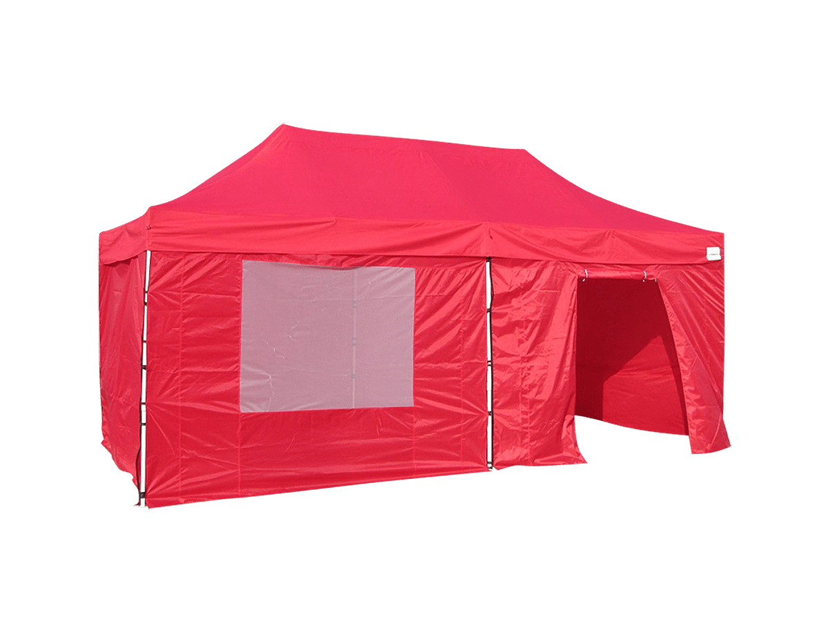 Australia folding gazebo with mosquito netting window