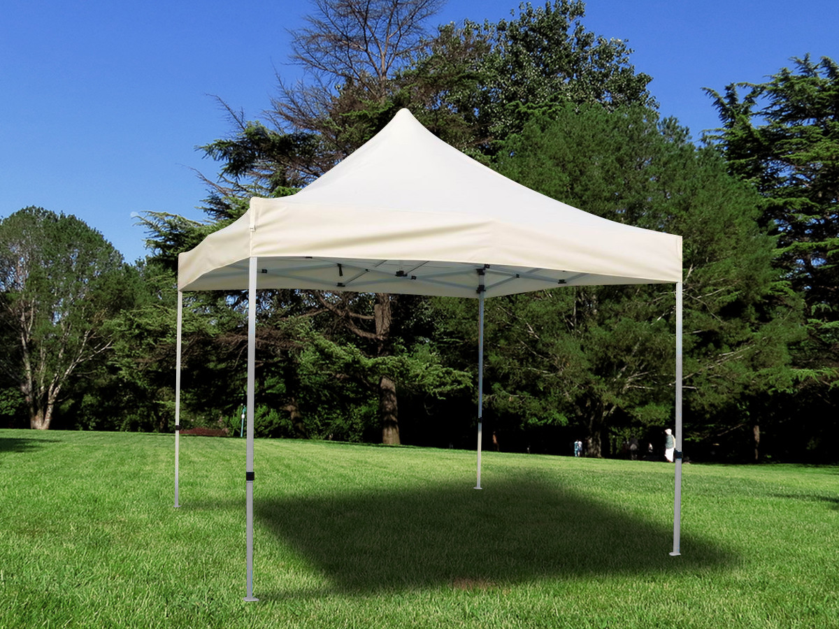 3×3 marquee tent with plastic button adjuster