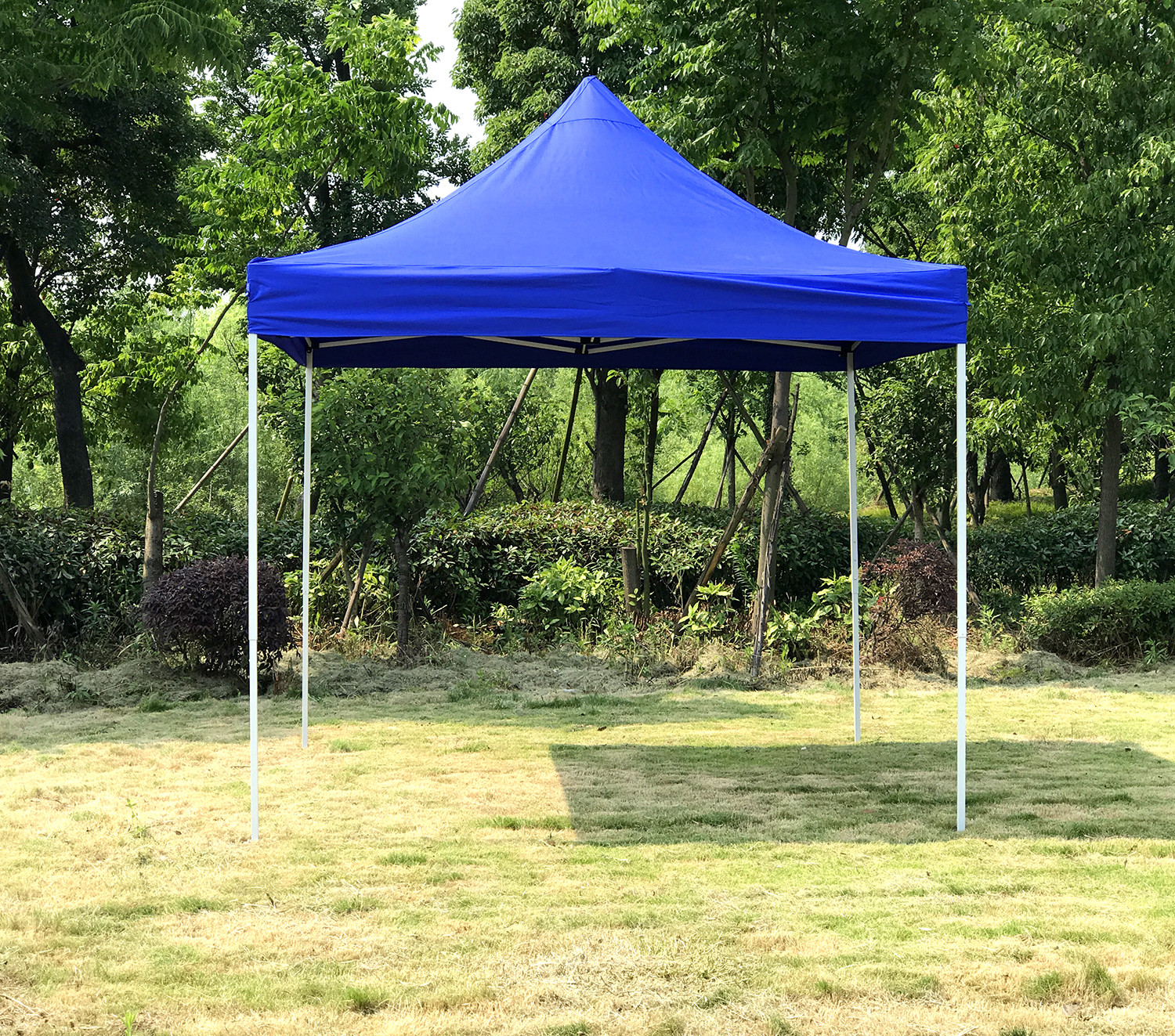 quick shade blue folding gazebo tent
