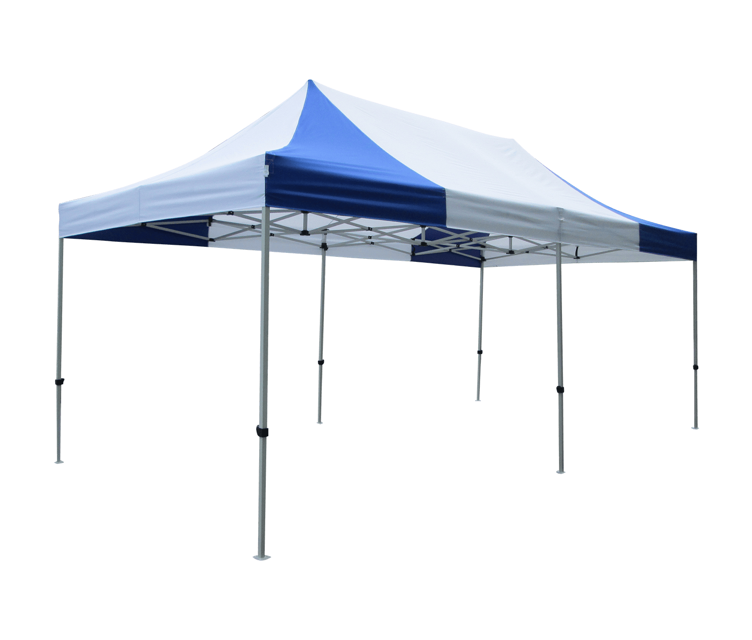 white&blue color matching outdoor pavilion gazebo