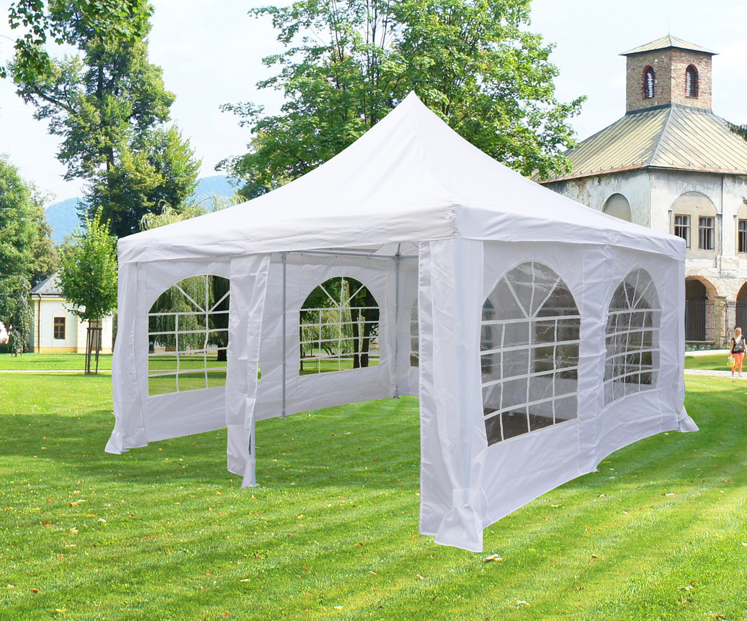 13x13ft Peak up square party tent/event tent