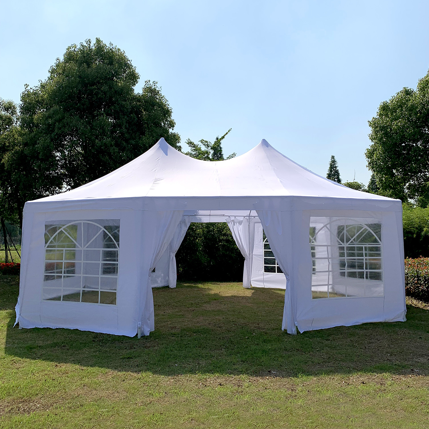 21x29ft Luxury pogada wedding tent
