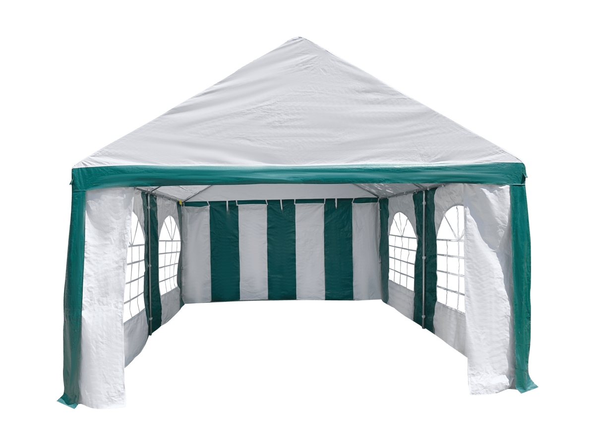 Carport Canopy White&Green